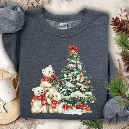 Winter Wonderland Polar Bears Sweatshirt