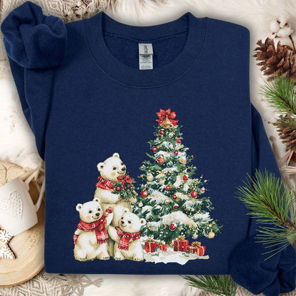 Winter Wonderland Polar Bears Sweatshirt