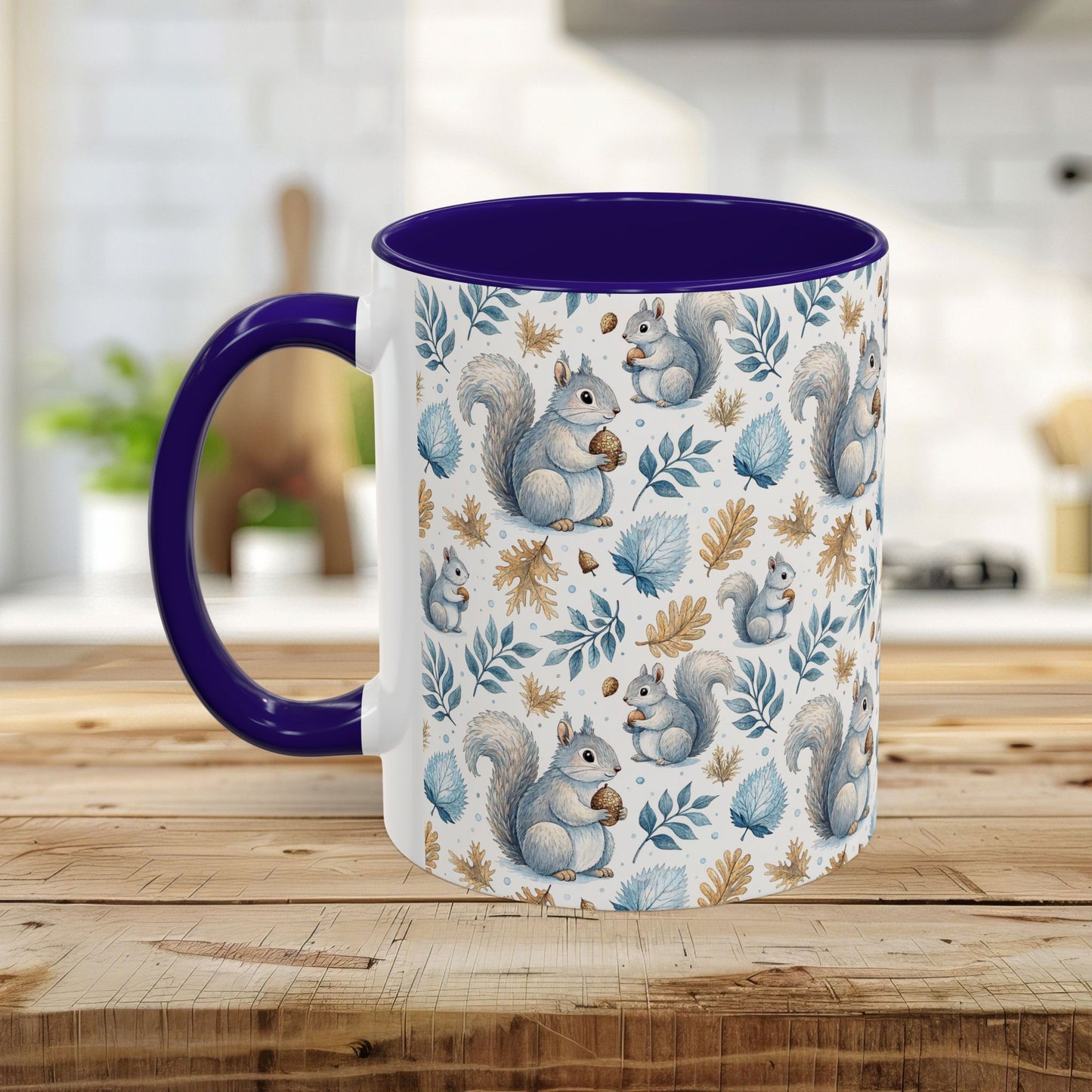 Winter Woodland Squirrel Mug (11/15oz)