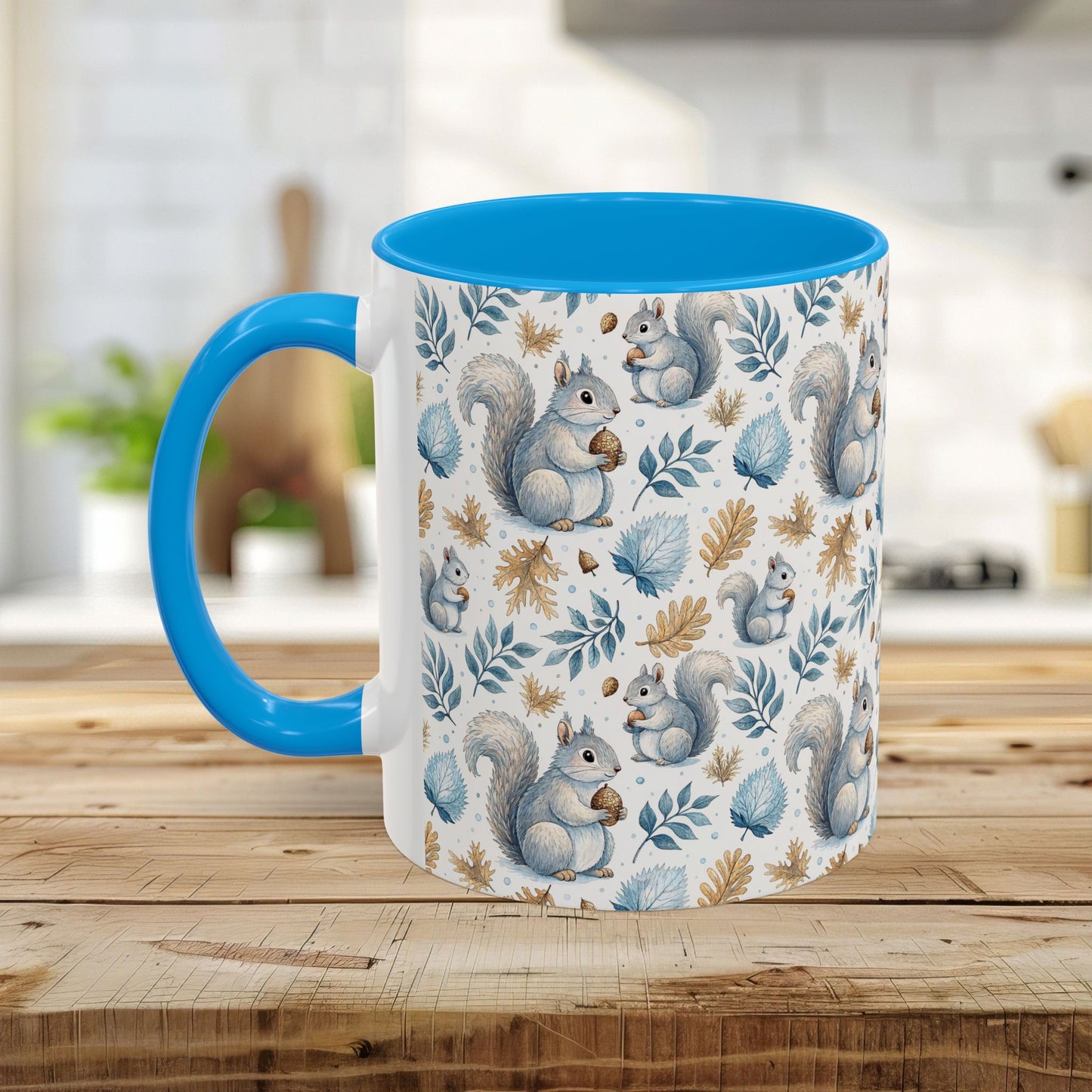 Winter Woodland Squirrel Mug (11/15oz)