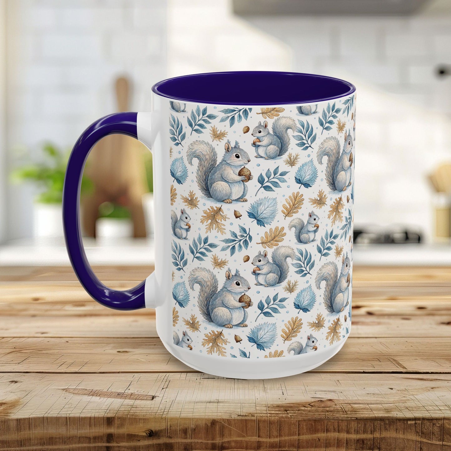 Winter Woodland Squirrel Mug (11/15oz)