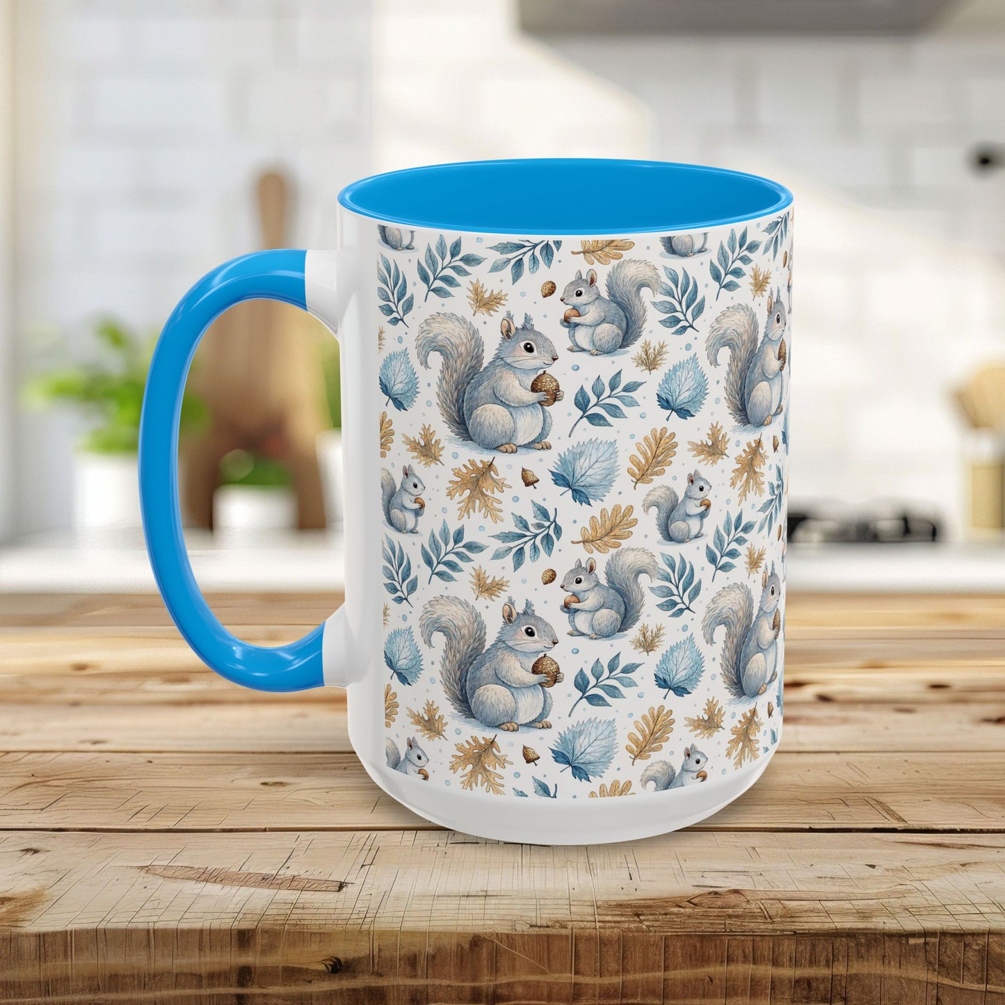 Winter Woodland Squirrel Mug (11/15oz)