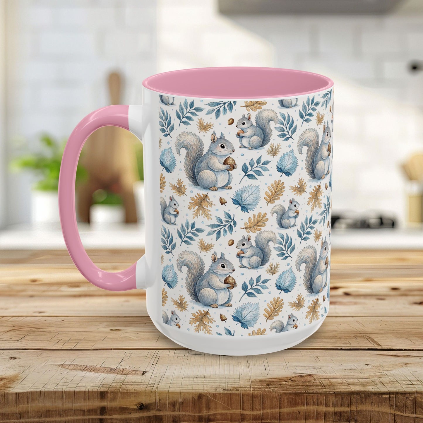 Winter Woodland Squirrel Mug (11/15oz)