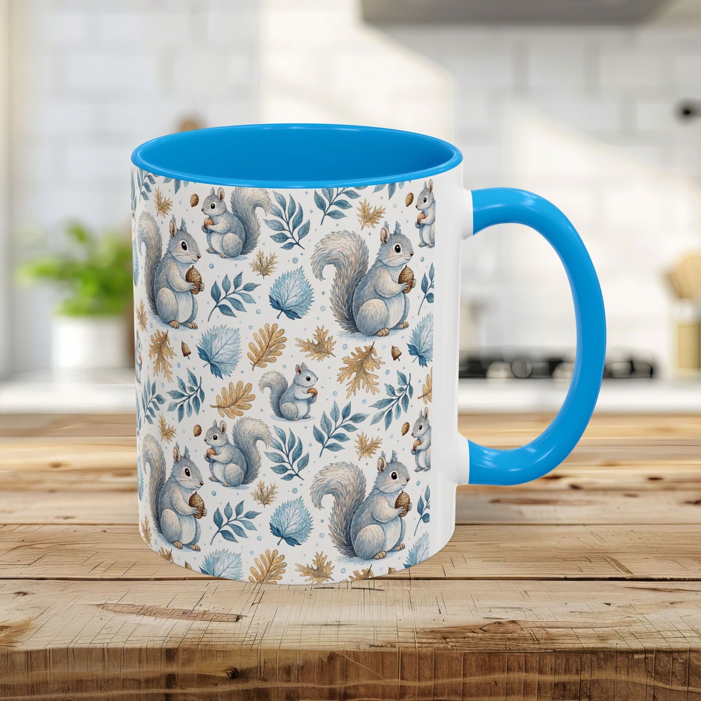 Winter Woodland Squirrel Mug (11/15oz)