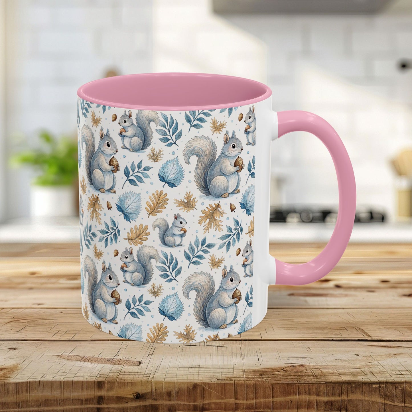 Winter Woodland Squirrel Mug (11/15oz)