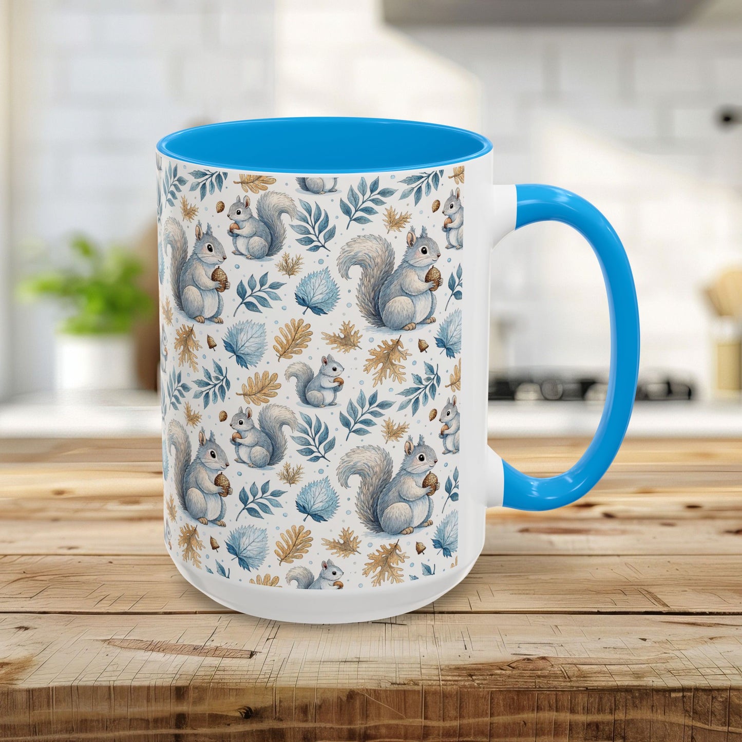 Winter Woodland Squirrel Mug (11/15oz)