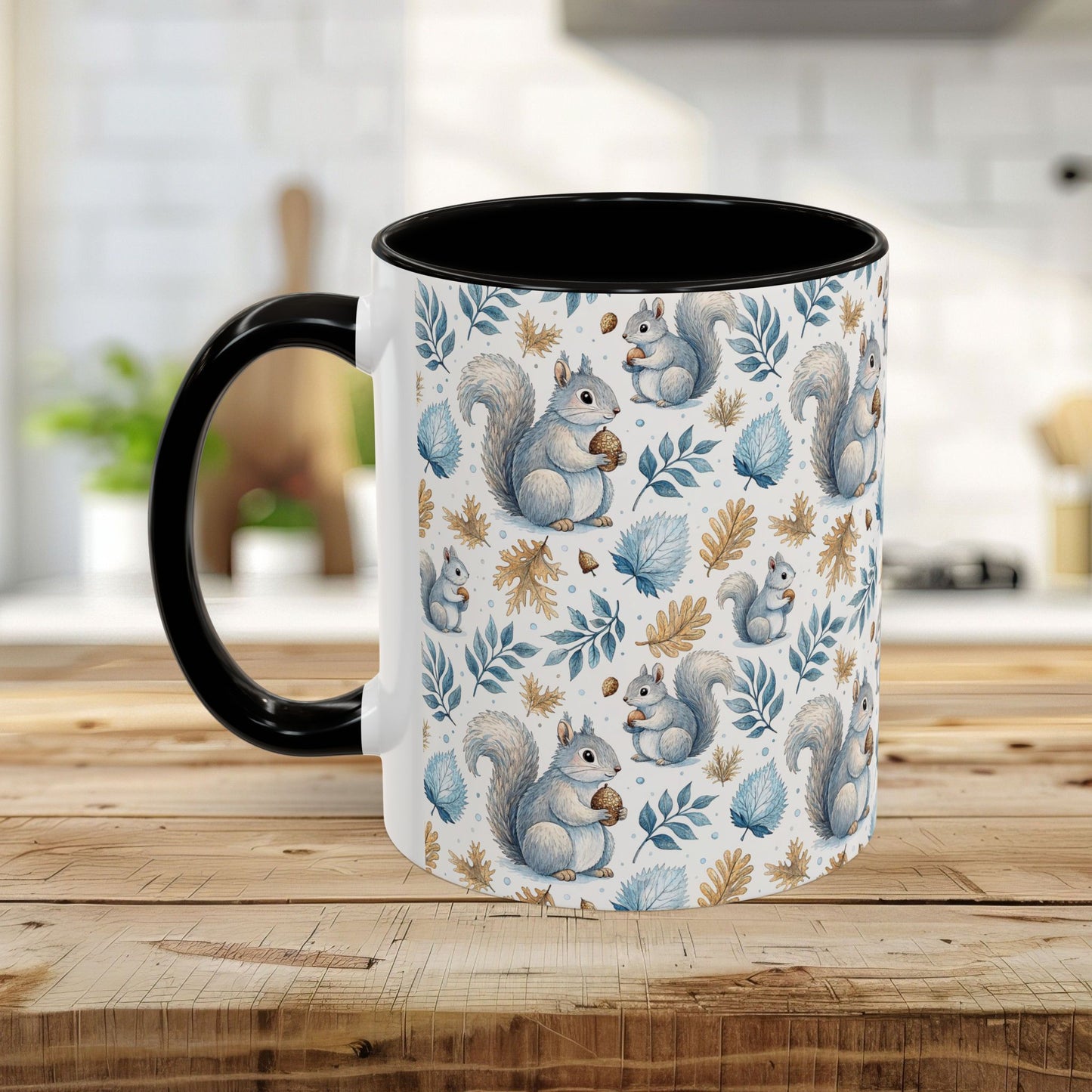 Winter Woodland Squirrel Mug (11/15oz)