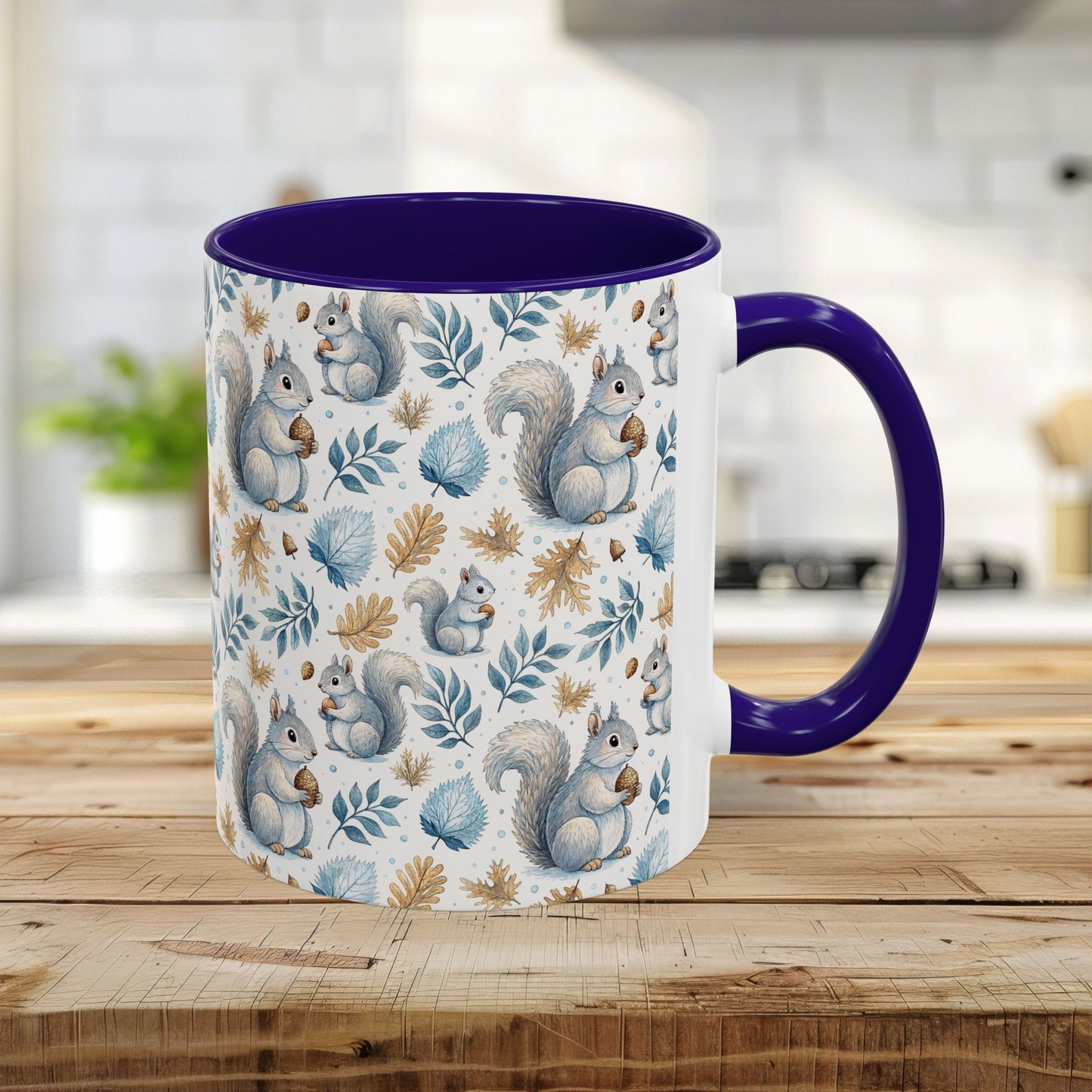 Winter Woodland Squirrel Mug (11/15oz)