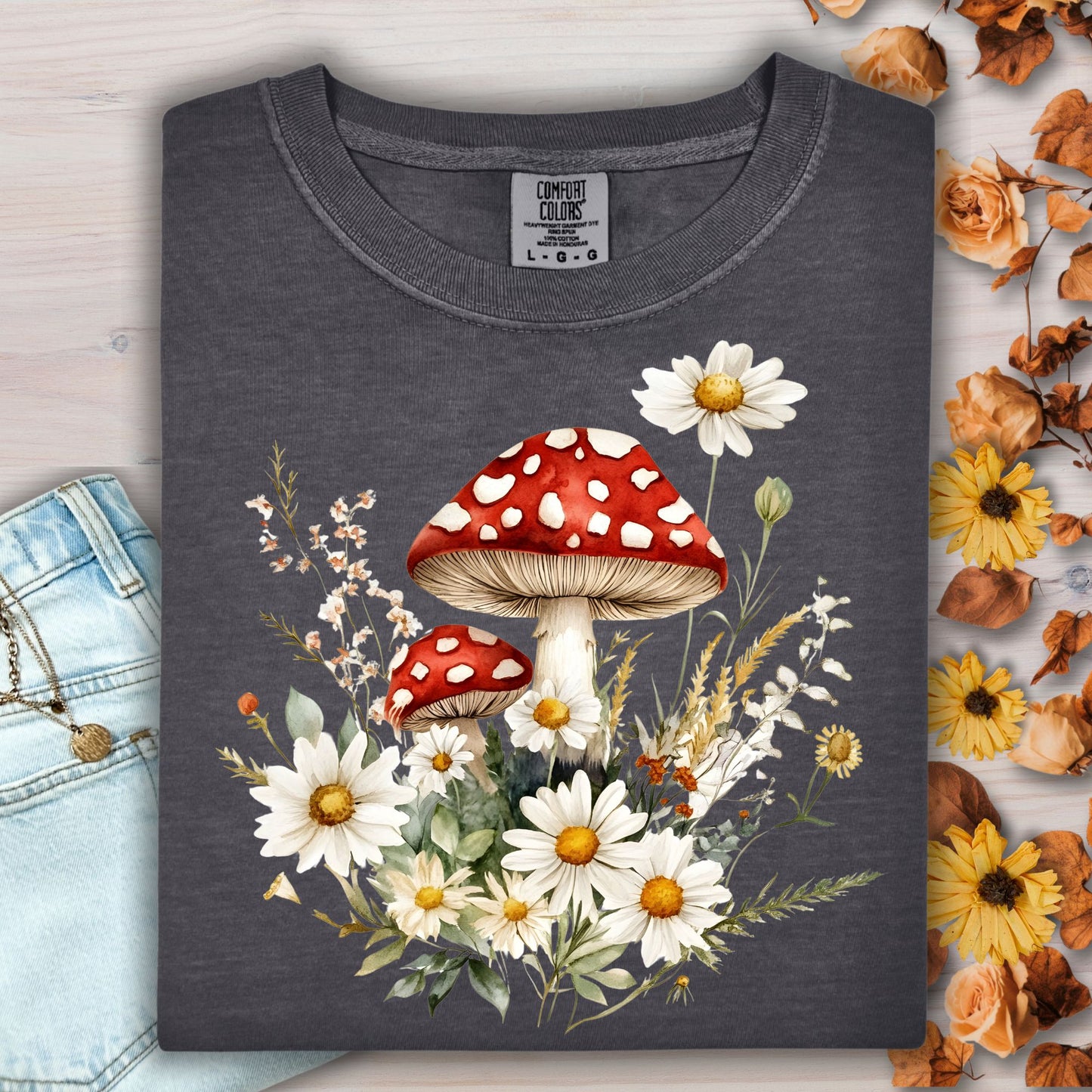 Woodland Mushrooms T-Shirt