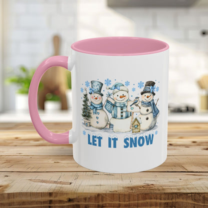 Woodland Snowmen with Birds Mug (11/15oz)