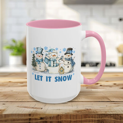Woodland Snowmen with Birds Mug (11/15oz)