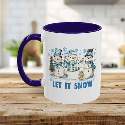 Woodland Snowmen with Birds Mug (11/15oz)