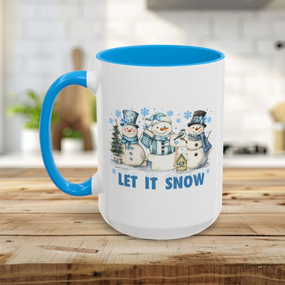 Woodland Snowmen with Birds Mug (11/15oz)