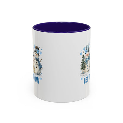 Woodland Snowmen with Birds Mug (11/15oz)