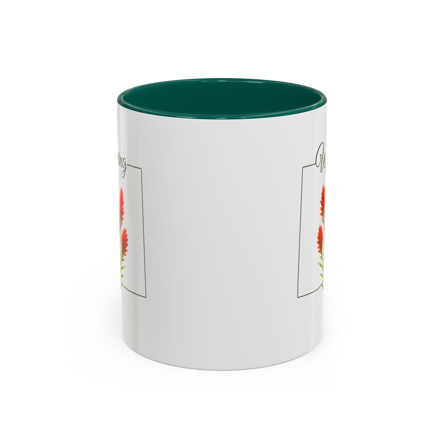 Wyoming State Flower Mug - Indian Paintbrush (11/15oz)