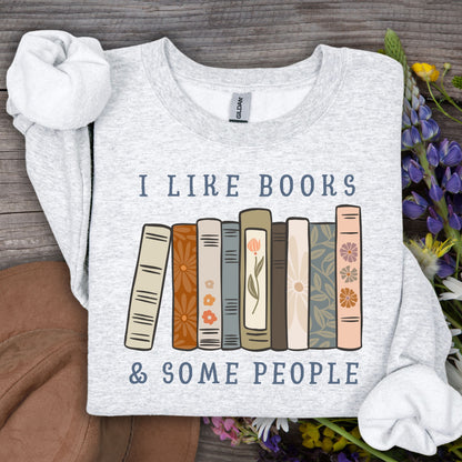 I Like Books Sweatshirt