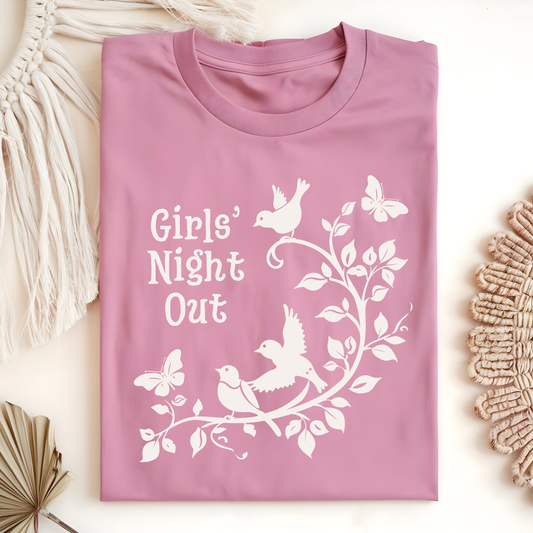 Girls' Night Out Bird T-Shirt