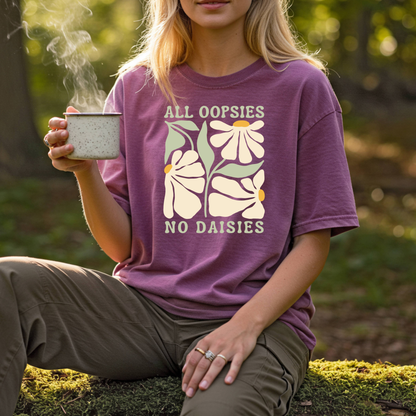 All Oopsies No Daisies Retro T-Shirt