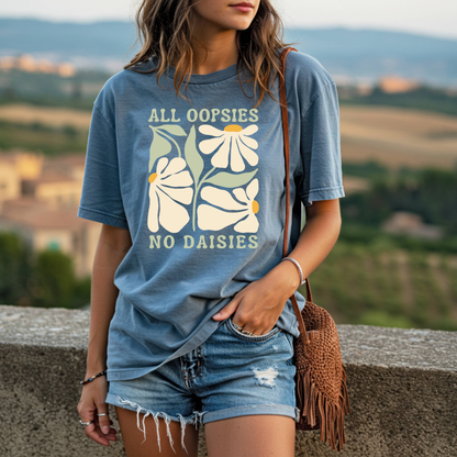 All Oopsies No Daisies Retro T-Shirt