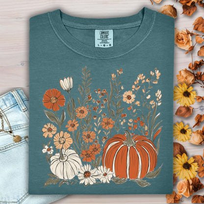 Pumpkin & Wildflowers T-Shirt