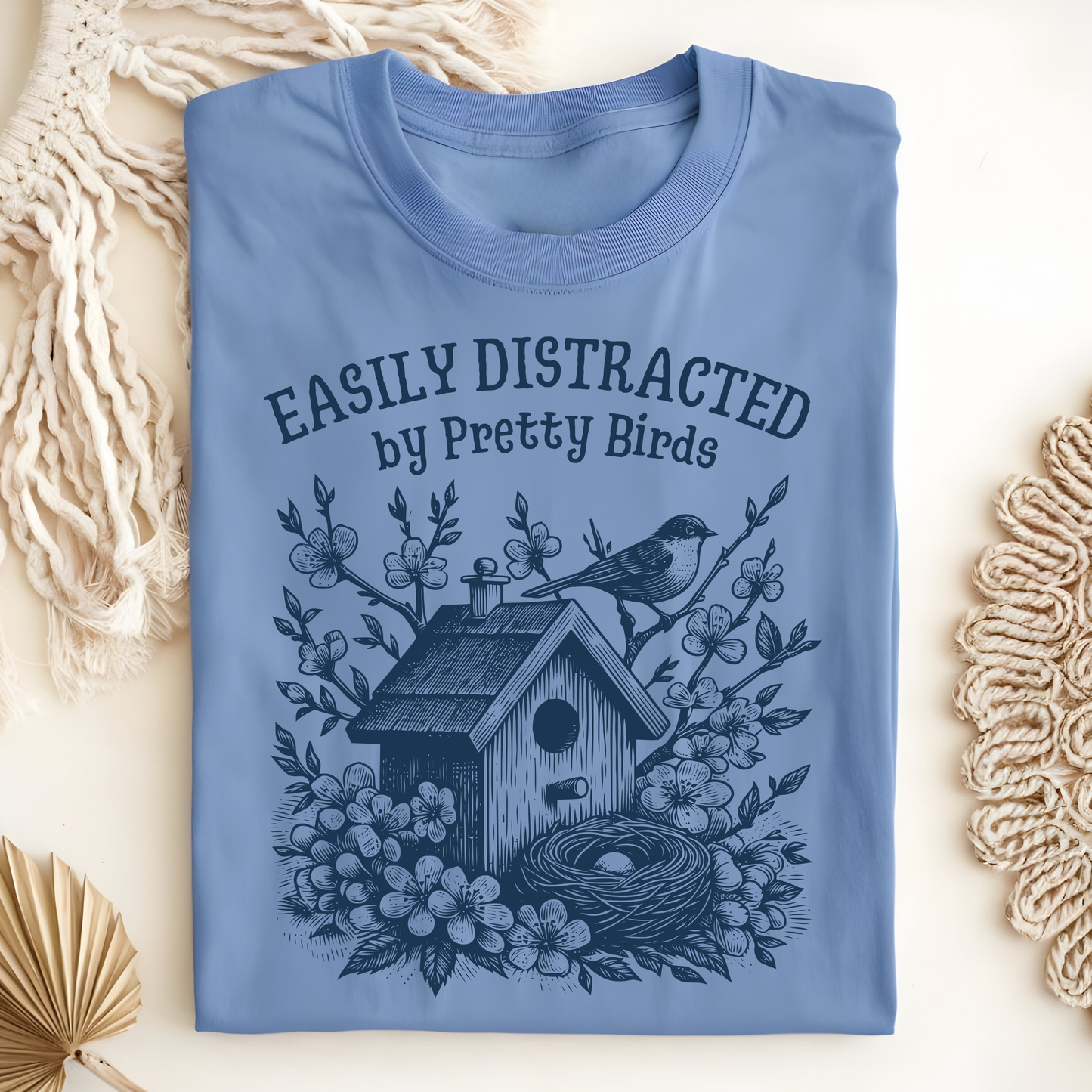 Easily Distracted by Birds T-Shirt