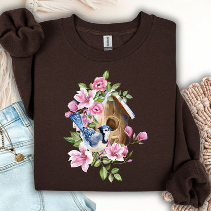 Blue Jay Art Sweatshirt