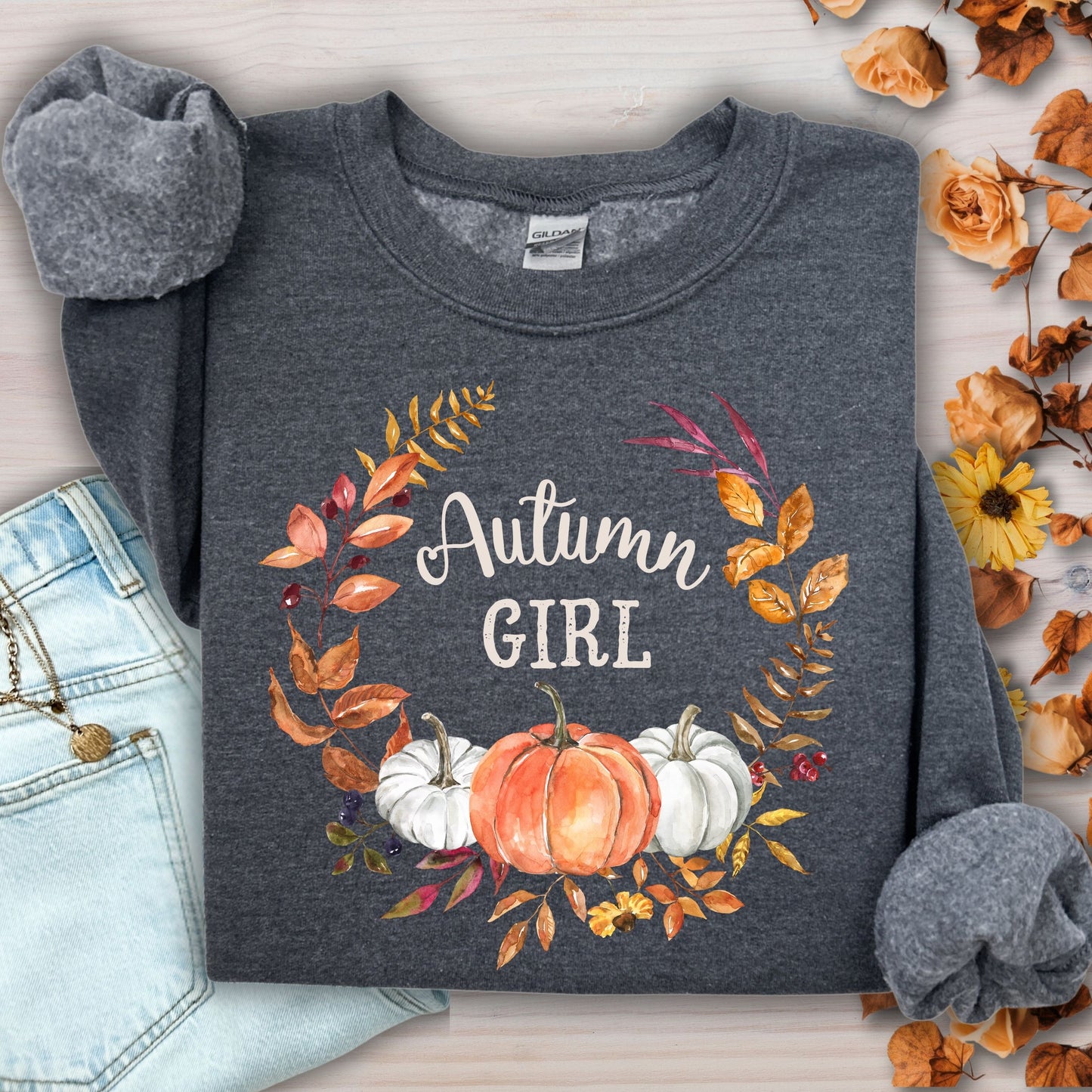 Autumn Girl Sweatshirt