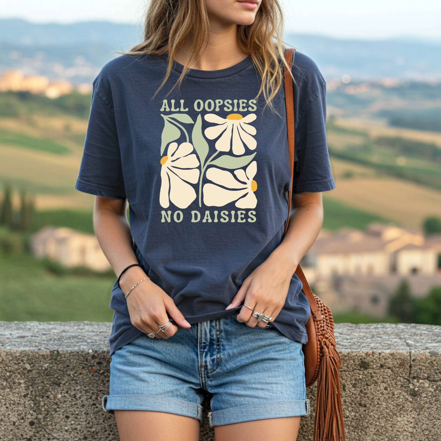 All Oopsies No Daisies Retro T-Shirt