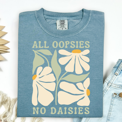 All Oopsies No Daisies Retro T-Shirt