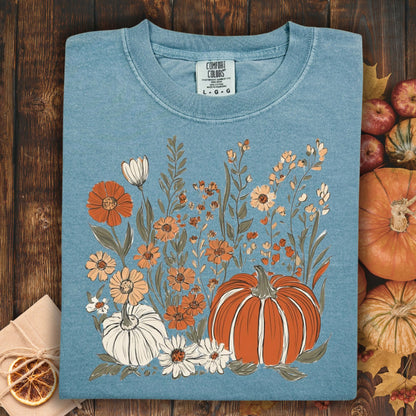 Pumpkin & Wildflowers T-Shirt