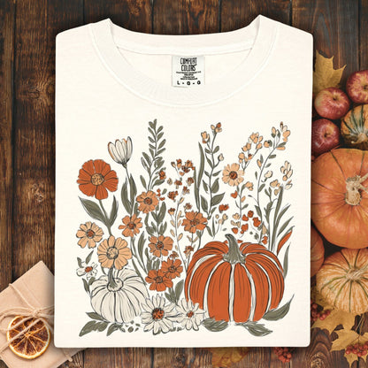 Pumpkin & Wildflowers T-Shirt