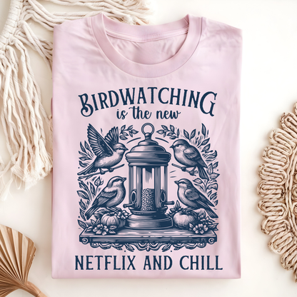 Birdwatching is the New Netflix and Chill Vintage T-Shirt