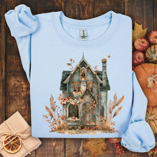 Haunting Victorian House Sweatshirt
