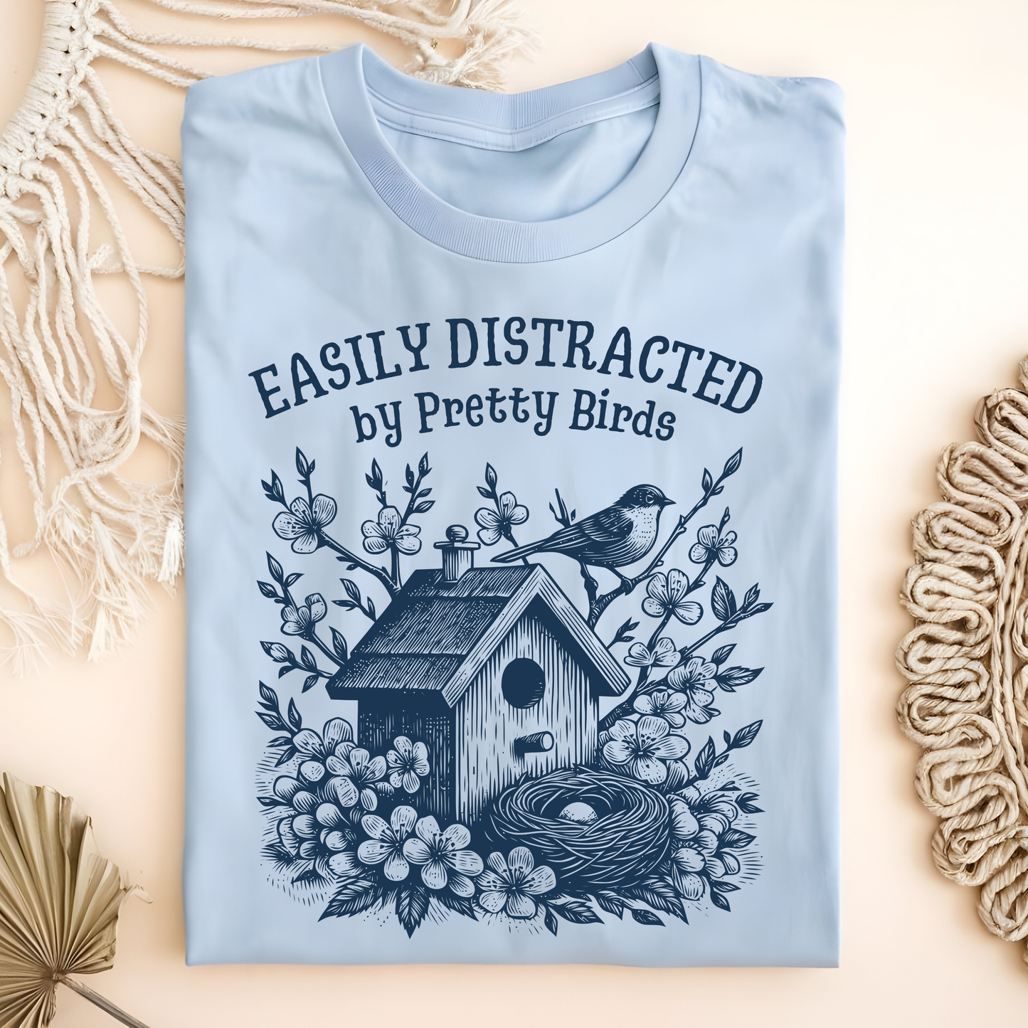 Easily Distracted by Birds T-Shirt