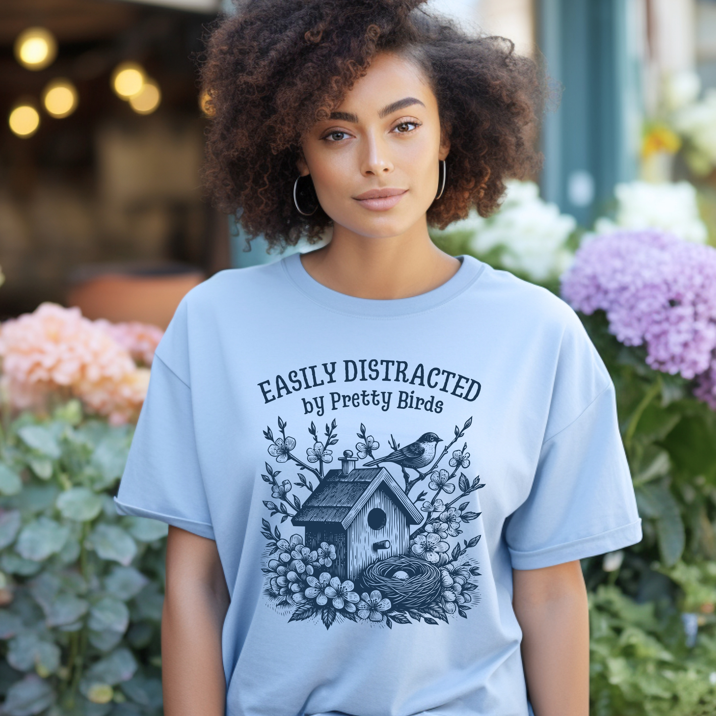 Easily Distracted by Birds T-Shirt