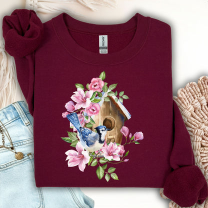 Blue Jay Art Sweatshirt