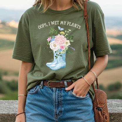 I Wet My Plants T-Shirt
