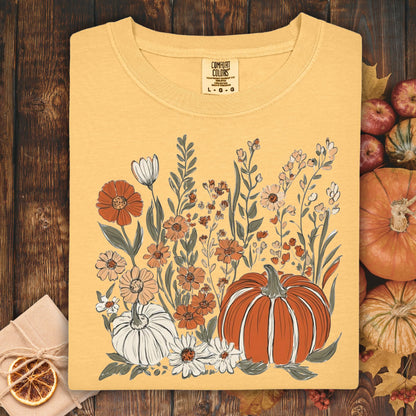 Pumpkin & Wildflowers T-Shirt