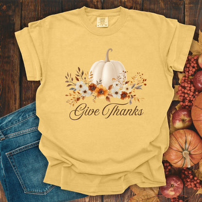 Give Thanks Pumpkin T-Shirt