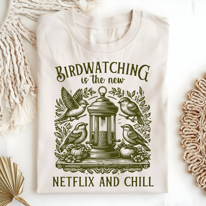 Birdwatching is the New Netflix and Chill Vintage T-Shirt