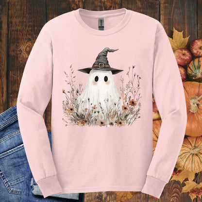 Boho Ghost Witch Tee Long Sleeve Shirt