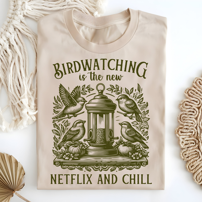 Birdwatching is the New Netflix and Chill Vintage T-Shirt