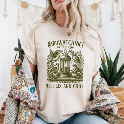 Birdwatching is the New Netflix and Chill Vintage T-Shirt