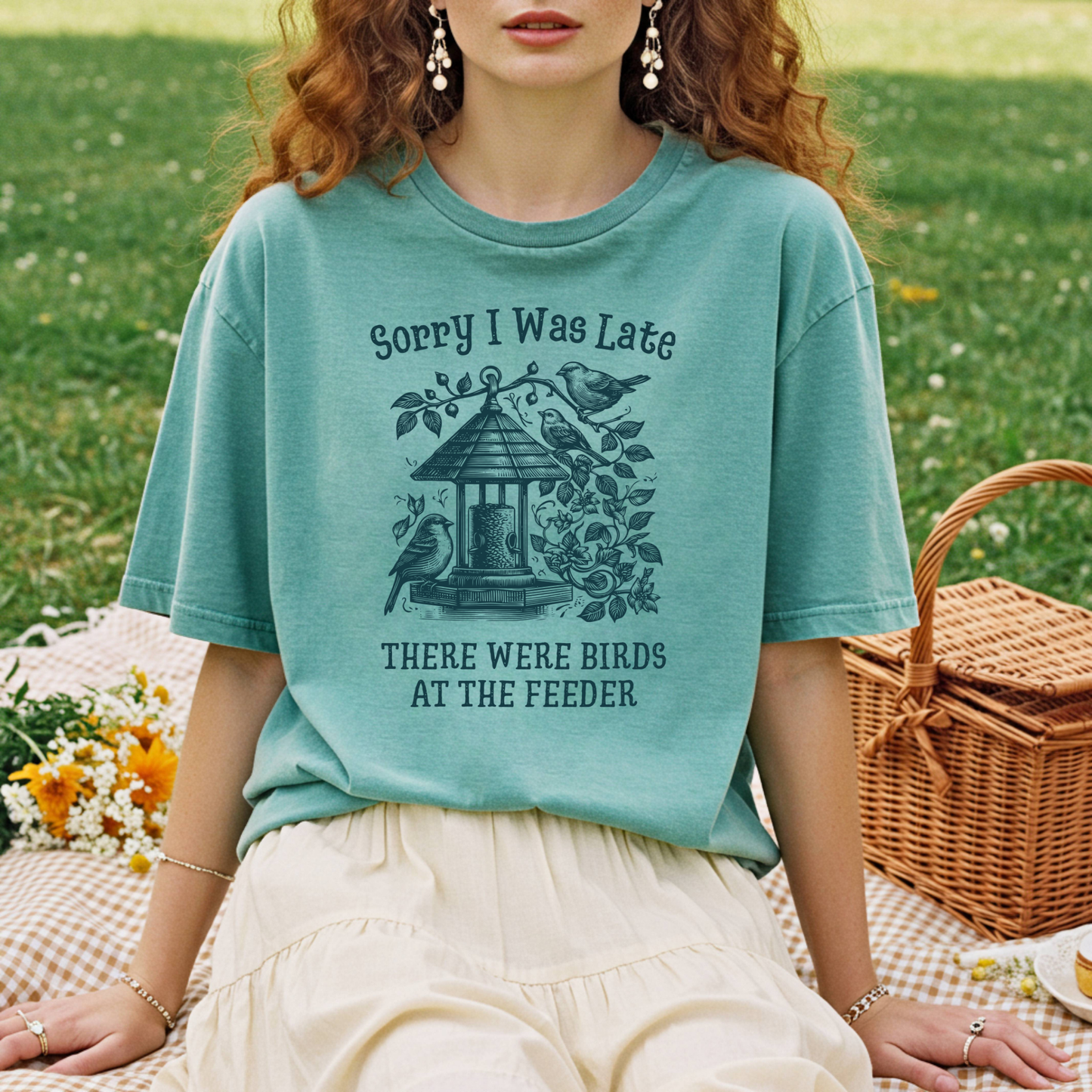 Sorry I was Late - There Were Birds T-Shirt