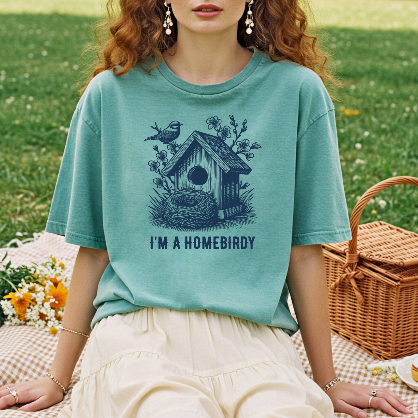 I'm a Homebirdy (Homebody) T-Shirt