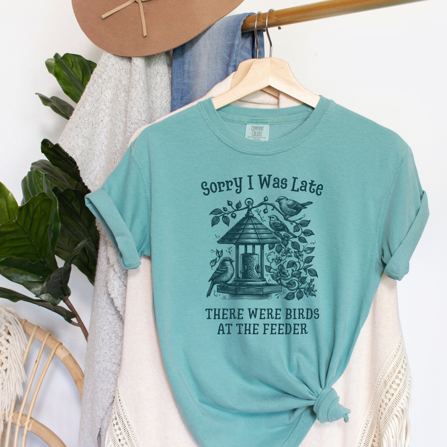 Sorry I was Late - There Were Birds T-Shirt