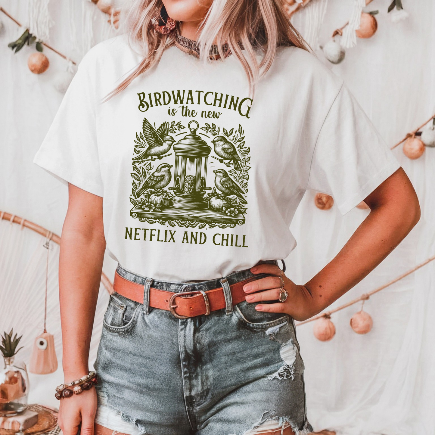 Birdwatching is the New Netflix and Chill Vintage T-Shirt