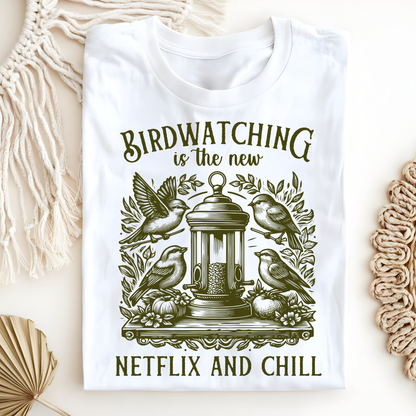 Birdwatching is the New Netflix and Chill Vintage T-Shirt