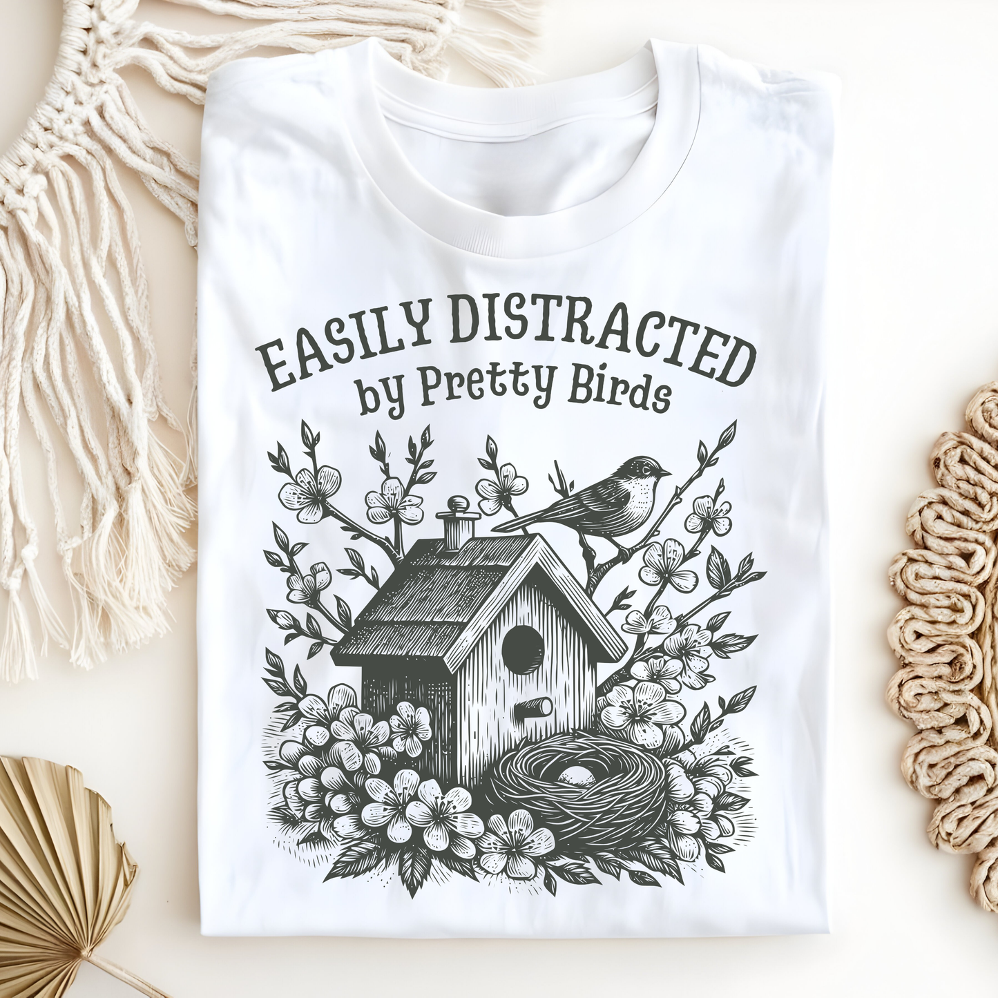 Easily Distracted by Birds T-Shirt