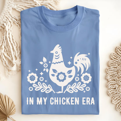 Wild Petal Threads T-Shirt Carolina Blue / S In My Chicken Era T-Shirt